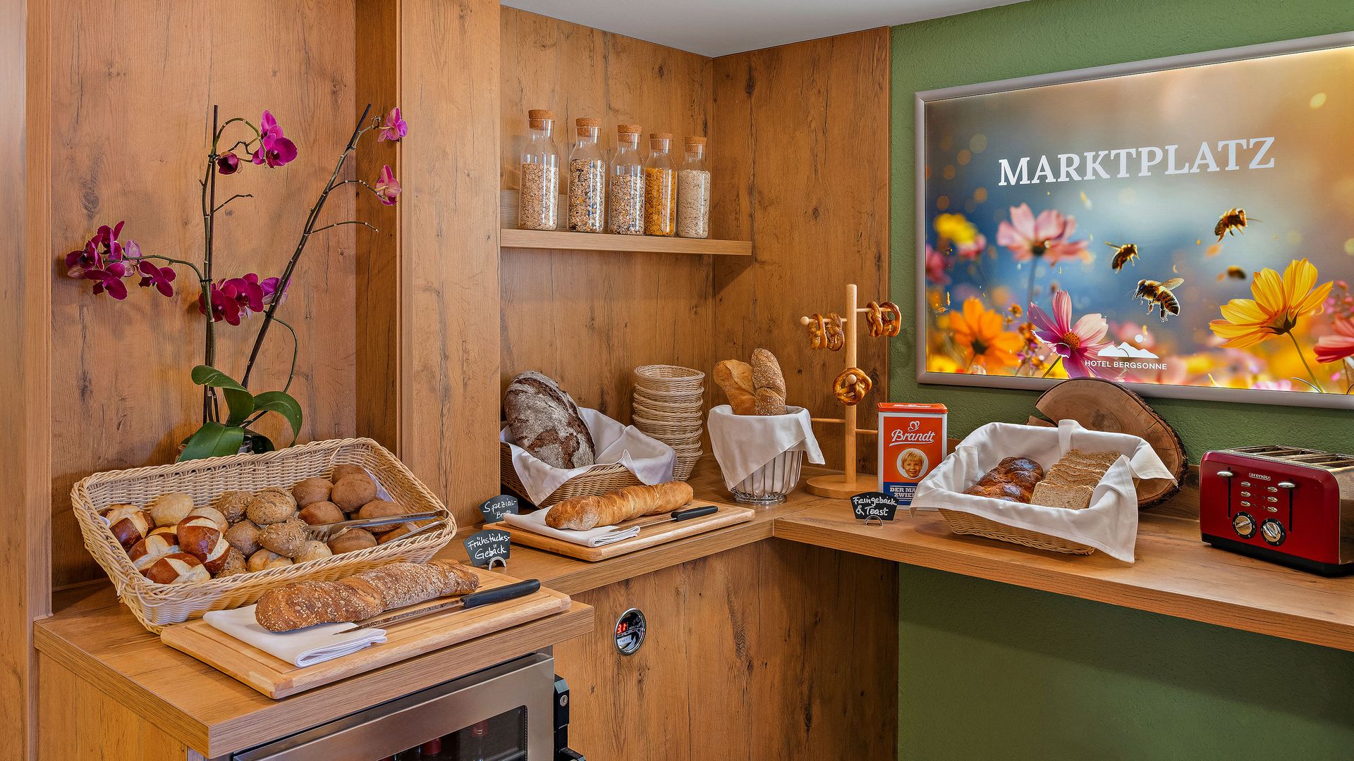 Marktplatz – Hotel Bergsonne Allgäu Imberg Sonthofen Allgöu Marktplatz Frühstück Brot | Hotel Bergsonne Allgäu