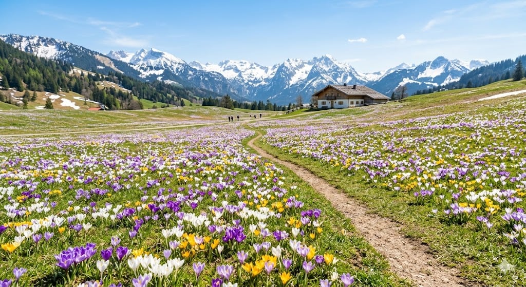 🐣 Pâques en Allgäu : Montagnes, soleil & pure détente !