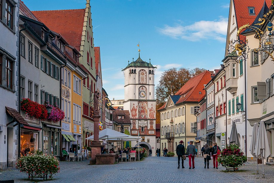 Blick auf Sonthofen im Allgäu